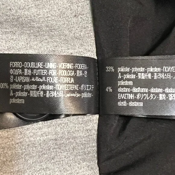 Zara Men's Blazer Gray Two Button Size Small /38R Sport Coat - Picture 6 of 11